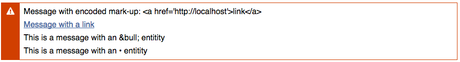 WMessageBox containing warning messages